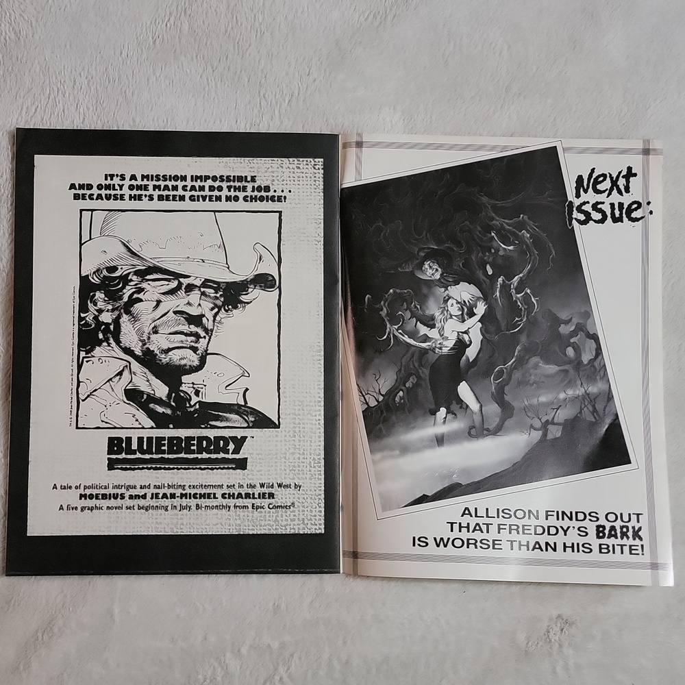 Freddy Krueger's A Nightmare On Elm Street Comic Book part 1 & 2 1989 - Picture 8 of 16